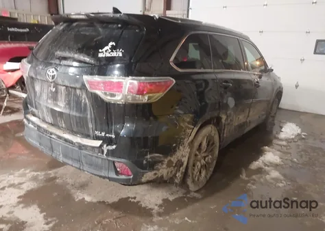 2016 Toyota Highlander Xle V6 from USA, damaged, VIN 5TDJKRFH9GS241658